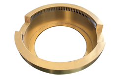 圓形不銹鋼金色帶缺口吸風(fēng)罩