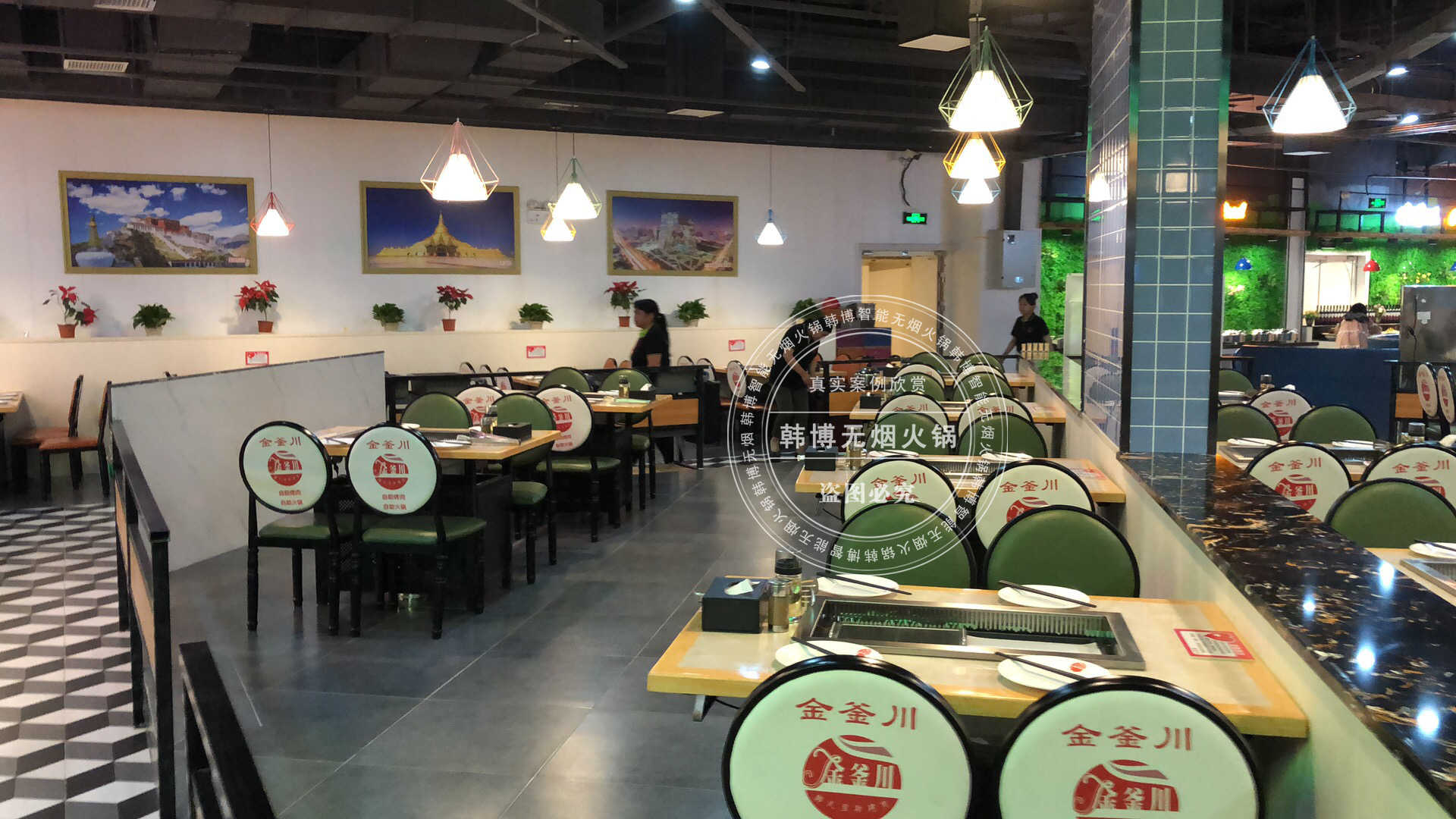 定制涮烤一體桌有啥優點？